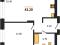 Продается 1-комн. квартира, 43,2 м²