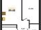 Продается 1-комн. квартира, 39,43 м²