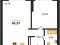 Продается 1-комн. квартира, 45,37 м²