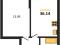 Продается 1-комн. квартира, 36,14 м²