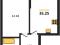 Продается 1-комн. квартира, 35,25 м²