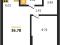 Продается 1-комн. квартира, 36,78 м²