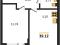 Продается 2-комн. квартира, 39,12 м²