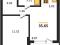Продается 2-комн. квартира, 35,65 м²